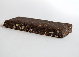 Energy bar without coating