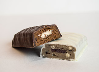 Protein bars with filling